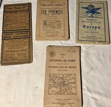 cartes routieres anciennes