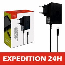 Chargeur pour Nintendo Switch : Adaptateur Secteur 15V/2.6A avec Câble de 1.5M