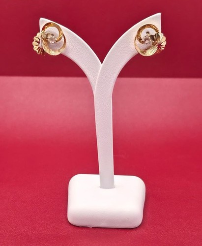 Boucles oreilles jaune 18 - jaune,