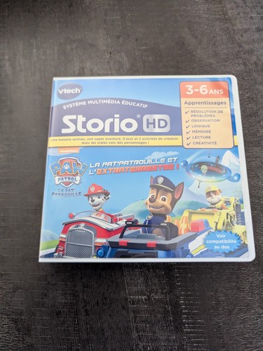Vtech storio jeu éducatif - storio, hd