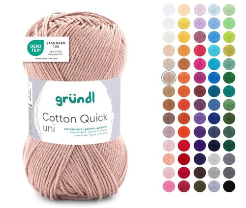 Gründl cotton quick - cotton, uni