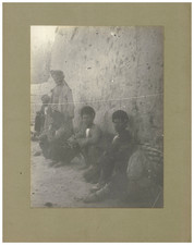 Persia, Group of Persians Vintage Albumen Print, Exceptional Provenance Archive