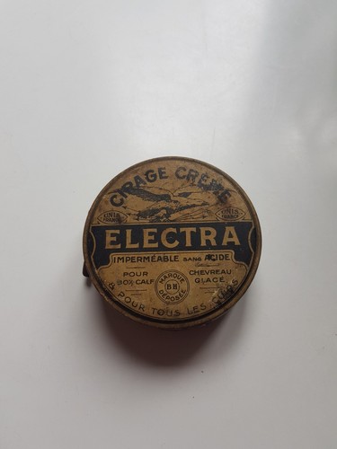 Boîte cirage ancienne electra - boîte,