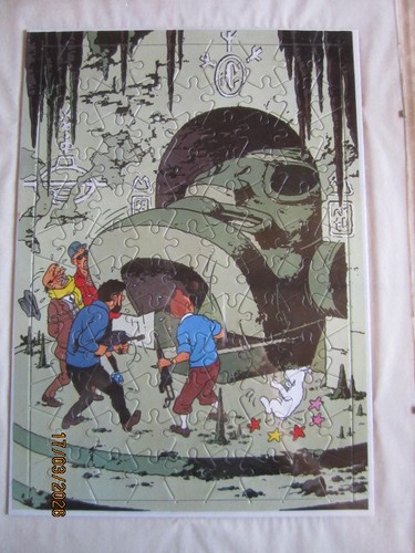 Puzzle tintin vol 714 - vol, pour