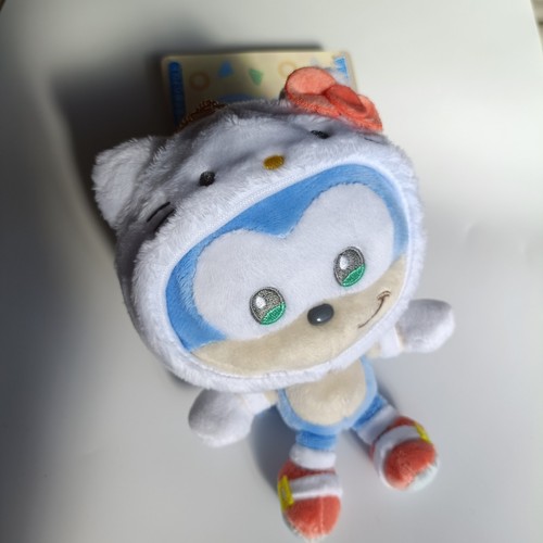 Sonic the hedgehog peluche - sonic, 6"