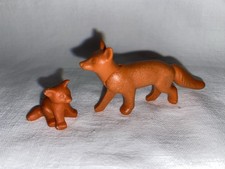 Playmobil Renard Et Son Petit