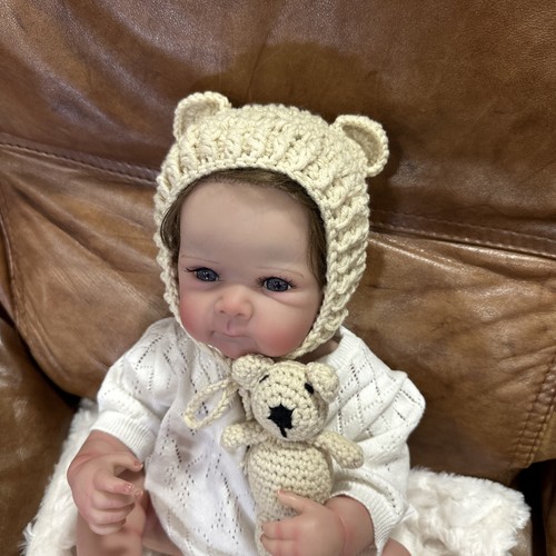 Bonnet béguin bébé ourson - bébé,