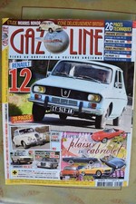 **cr Revue Gazoline n°226 Renault 12 - 600 Pullman - MGB - Renault Caravelle 