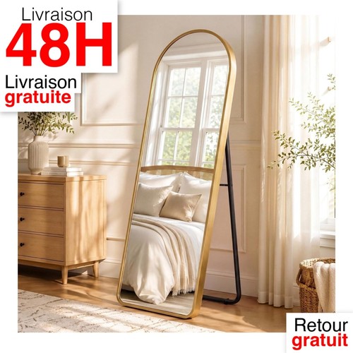 Grand miroir sur pied 160x50 - grand,
