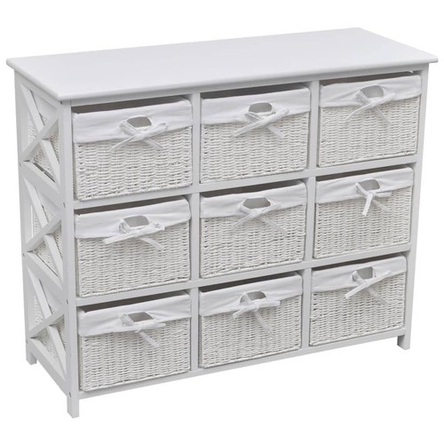 Chiffonnier blanc buffet - chiffonnier, de