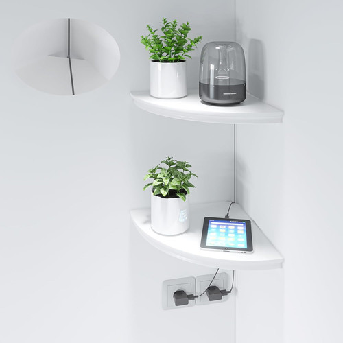 Floating corner shelf set 2 - corner,