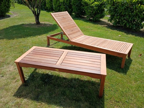 Salon jardin teck - salon, table