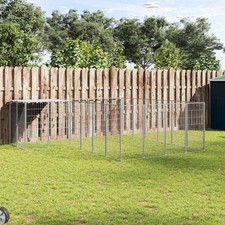 Chenil Noir 22,99 m² Acier