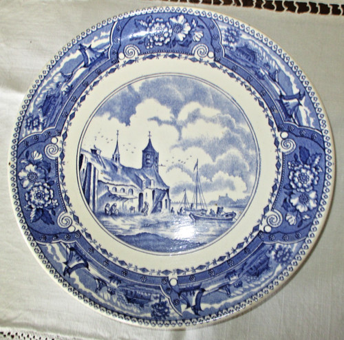 Ancienne superbe assiette - superbe, de