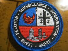 GEND. PSIG SABRE PELOTON SURVEILLANCE INTERVENTION DE BREST 29