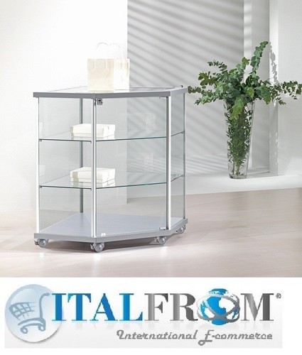 Coin verre vitrine comptoir - coin,