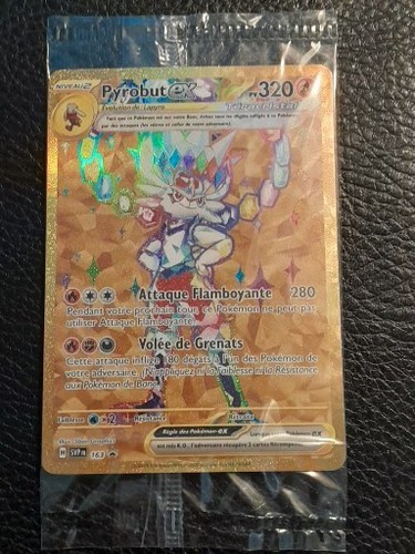 Carte pokémon pyrobut - carte,