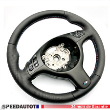 Tuning volant en cuir aplati BMW X5 E39 E46 volant noir-*