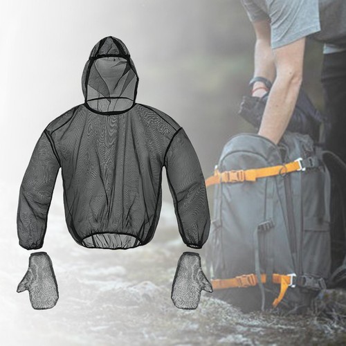Capuche pêche veste gants - capuche,