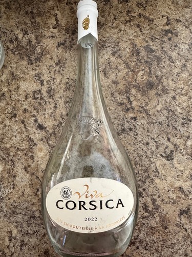 Lot bouteilles vin vides - de,