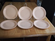 6  ASSIETTES A DESSERT FAIENCE