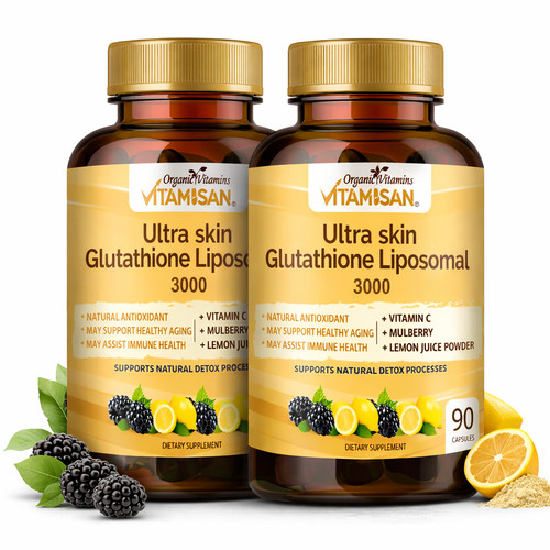 Liposomal glutathione 3000 - 2x,