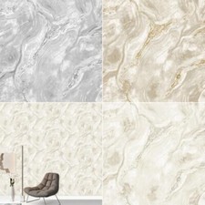 Luxe Collection Minéral Peint Paillette Marbre Texturé Vinyle - Choisir Couleur