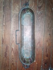 Poissonière ancienne en cuivre martelé – 55 cm – 1,66 kg