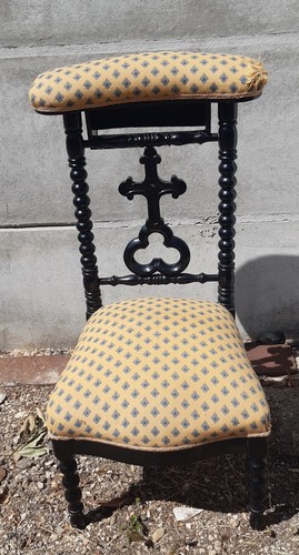 Chaise prie dieu restaurer - prie,