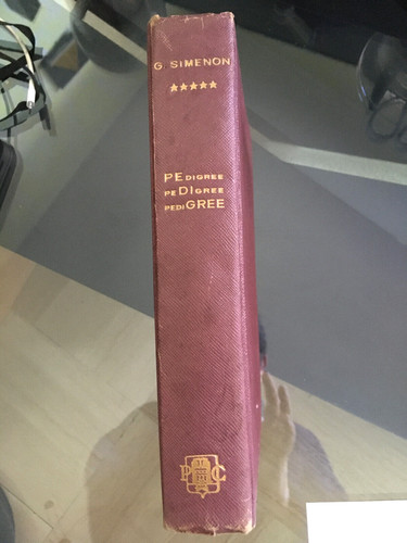 Pedigree georges simenon - georges,