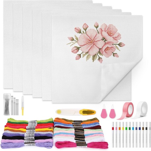 Pieces toile broder - toile,