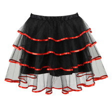 Femme Maille Tulle Jupe Tutu