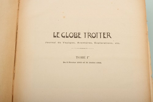Globe trotter journal de - le,