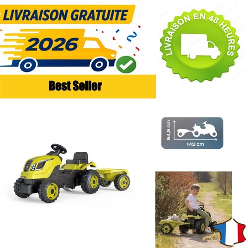 Tracteur pédales enfant - à,