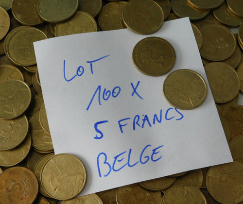Lot 100 pieces monnaie - lot,