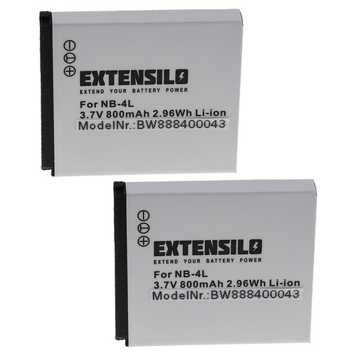 Batteries pour canon digital - batteries,