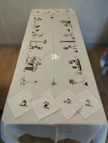 Nappe table brodées - de,