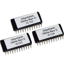 Oberheim Ob-Xa Rev C Firmware OS Eprom Set Obxa ROM Puce