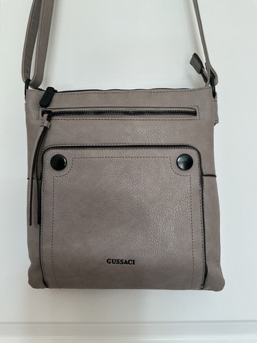 Gussaci grey crossbody purse - crossbody,