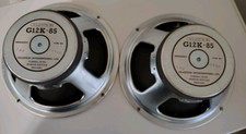Set of Two Celestion G12K-85 12 Inch 16 ohm  Guitar  Speakers 80's England!