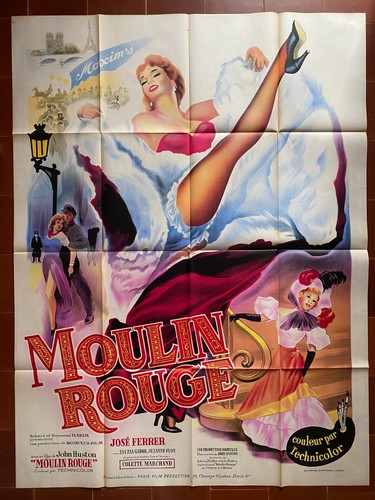 Affiche moulin rouge - affiche,