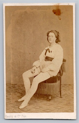Cdv 1865 zélia ducellier - cdv,
