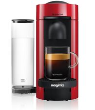 Cafetière Nespresso Vertuo Plus Rouge MAGIMIX - 1.2L - 1260W -Espresso 19 Bars