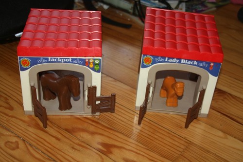 Jouets bebe chevaux plastique - jouets,
