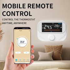 Thermostat de chaudière RF chauffage économe en énergie matériau ignifuge