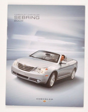 CHRYSLER Sebring cabriolet 2008 dealer brochure catalog - French - Canada