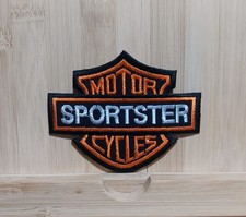 SPORTSTER MOTOR CYCLYS Patch Patch 9x7cm HARLEY MOTORCYCLE DAVIDSON