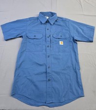 Carhartt Men's Short-Sleeve Button-Down Work Shirt