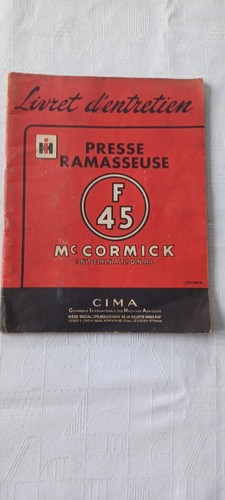 Tracteurs cormick livret - tracteurs, mc