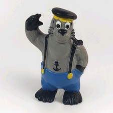 Vtg 1978 PETZI Rasmus Klump Micki Figure Beaver Sailor PVC Figurine Bully